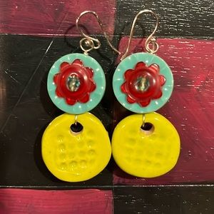 Hand crafted earrings